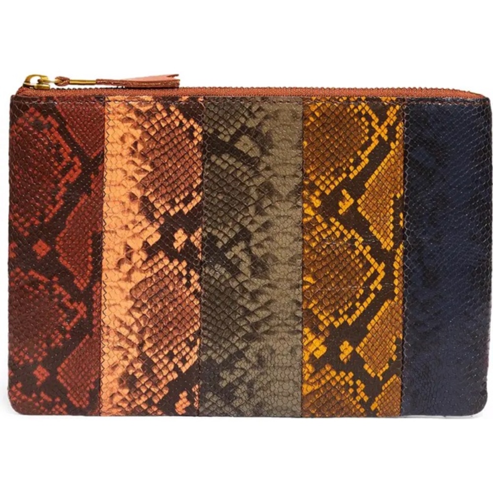 Great gift! BNWT Madewell Leather Pouch/Clutch